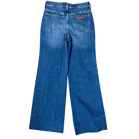 Johnny Was Sasson Vintage Blue Women Wide-Leg Jeans Size 26 High Rise NWT - Picture 2 of 7